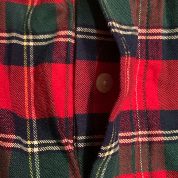 Vineyard Vines Men Plaid Flannel Lounge Pants Color: Red Velvet Size 3XB-Big - Picture 5 of 15